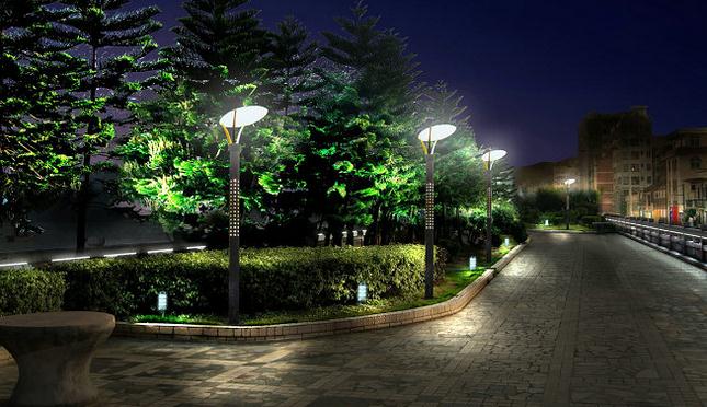 宅男666视频社区照明小区道路LED路灯照明效果