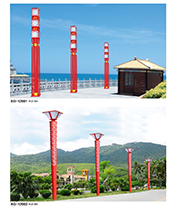 中国结方柱宅男在线观看\祥云镂空圆锥柱形LED宅男在线观看