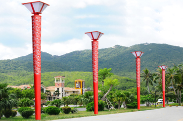 祥云火炬造型宅男在线观看柱