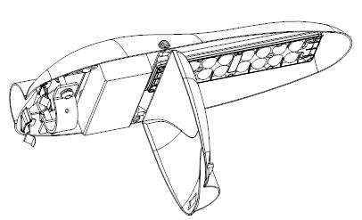 东莞宅男666视频社区照明新款LED路灯头安装步骤一