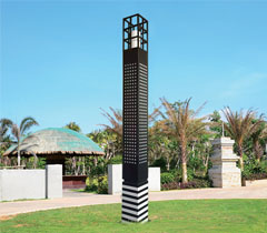 商业广场镂空方形宅男在线观看柱