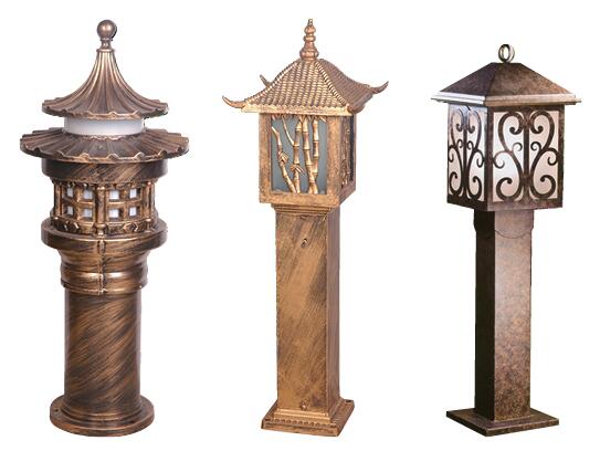 宅男666视频社区照明压铸铝材质草坪灯图片