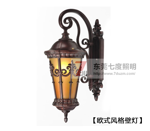 宅男666视频社区照明欧式仿古壁灯实拍效果图片