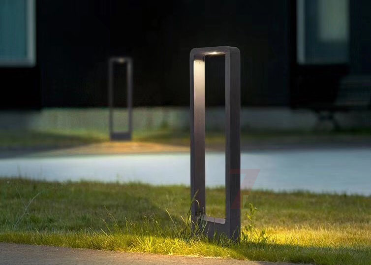 现代LED草坪灯安装方法[宅男666视频社区照明]