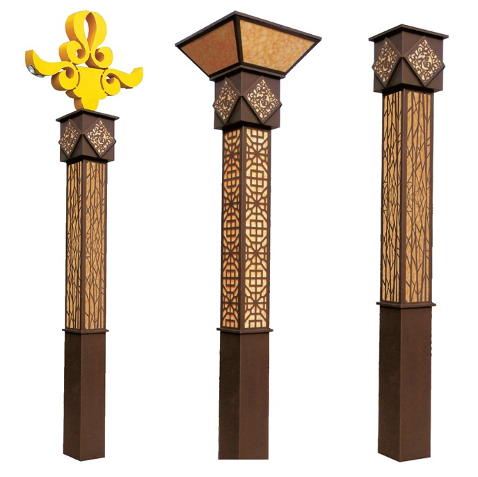 7du宅男666视频社区照明仿古中式咖啡色镂空宅男在线观看柱系列2