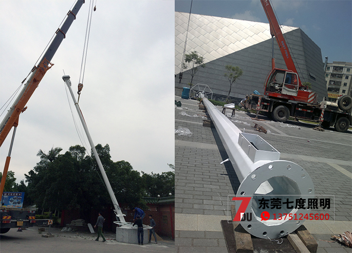 广场自动升降宅男视频污污安装现场实拍图片