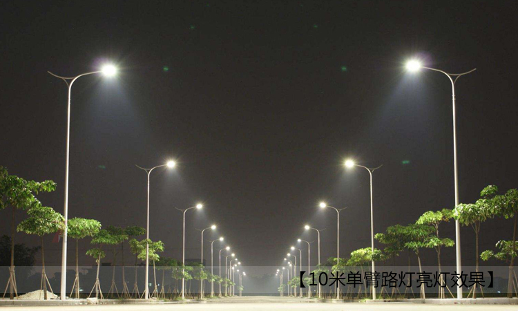 10米单臂午夜宅男在线观看安装实景效果图