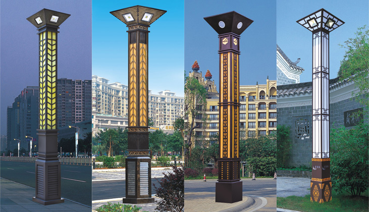 (QDJGDZ-033)广场3米-5米方形中式特色宅男在线观看柱系列样式展示