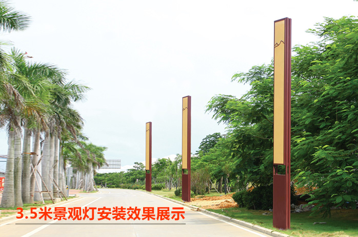 QDJGDZ-034特色新中式仿云石庭院宅男在线观看柱安装效果图